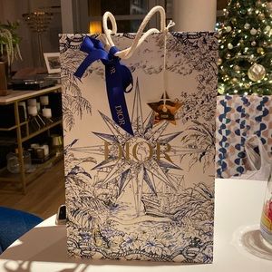 Dior Limited Edition Holiday Bag with Dior Metal Star Tag